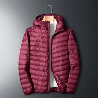 Autumn Winter White Duck Down Jacket Men Light Weight Warm Waterproof Casual Outdoor Portable Male Puffer Coats 5