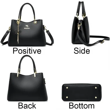 High Quality Soft Leather Bags Luxury Handbags Women Bags Designer Ladies Crossbody Shoulder Bag Casual Tote Bag Sac S Main 3