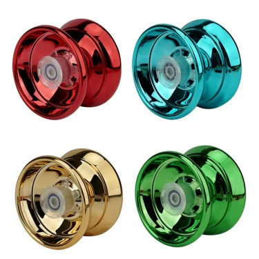 Professional Magic YoYo Aluminum Metal Boy Toys High Speed Bearings Special Props Luminous YoYo Adult Interesting Toy Gift 1Pc 3