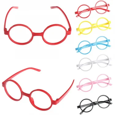 Kids Decorative Glasses Children Small Round Glasses Photography Props Studio Shoot Newborn Baby Clothes Accessories 3
