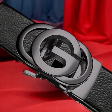 Genuine Leather Belt Metal Alloy Automatic Buckle Brand Luxury Design Waist Belts for Men Strap Male Men belts 4