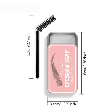 Waterproof Transparent Eyebrow Soap Long-Lasting Natural Wild Brow Styling Eyebrow Makeup 6