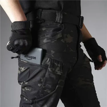 Men's City Gargo Winter Tactical SharkSkin Jackets Hiking Pants Fishing Climbing Trekking Casual Hunting Camping Trousers M-5XL 3