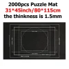 2000pcs mat black