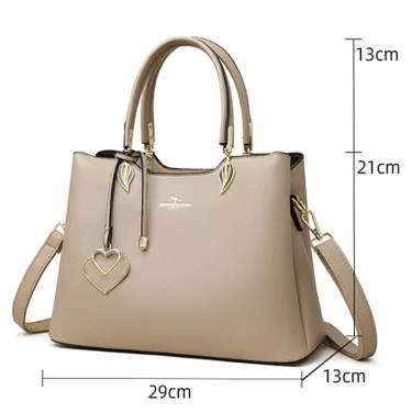 3 Layers Leather Luxury Handbags Women Bags Designer Handbags High Quality Casual Tote Bags For Women Shoulder Bag Sac A Main 2