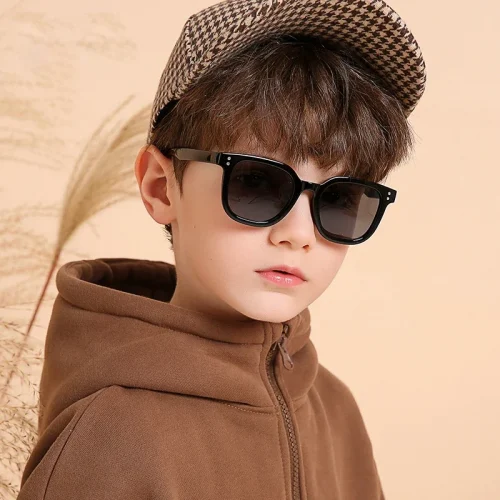 New Children Sunglasses Fashion Colorful Kid Sun Glasses Boy Girl Unisex Vintage square Goggle UV400 1