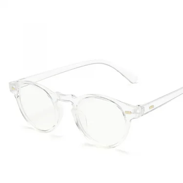 Fashions 2025 Oval Small Sunglasses Clear Classic UV400 Sun Glasses Trends Female Transparent Shades For Women 6