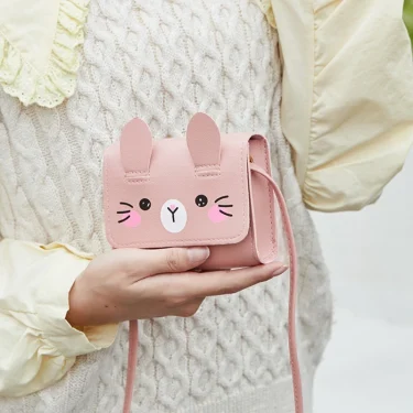 Children's Mini Handbags Hot Sale Princess Baby Girls PU Leather Small Shoulder Crossbody Bags Cute Kids Coin Purse Wallet 4