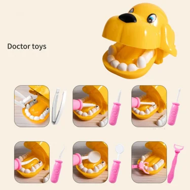 Children Doctor Play Set Simulation Nurse Toy Doctor Accessories for Kids Home Play Toys Doctor Set Toy Gift for Kids Boys Girls 2