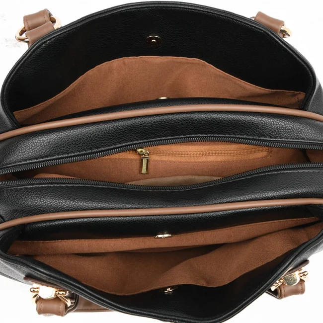 Luxury Casual Tote Women Bag High Quality Leather Ladies Hand Bags for Women New Shoulder Bag Big Crossbody Bags Sac A Main 5