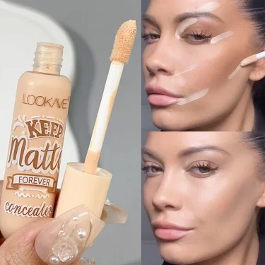 Waterproof Matte Liquid Concealer Cream Makeup Moisturizing Cover Acne Dark Circles Foundation Modify Face Contouring Cosmetics 2