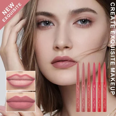 Lipstick Sexy Beauty Lasting Waterproof Pigment Matte Lipstick Pencils Velvet Lip Liner Pencil Outline Lips Contour Line Makeup 2