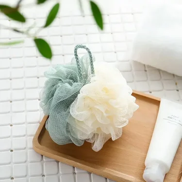 Soft Shower Mesh Foaming Sponge Body Scrub Exfoliating Back Brush Skin Cleaner Bath Bubble Ball Skin Care Bathing Accessories 3