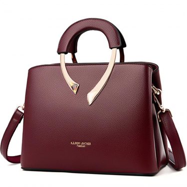 GENUINE VANDERWAH High Quality Leather Casual Tote Luxury Handbags Women Bags Designer Shoulder Crossbody Bags for Women