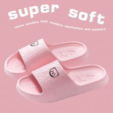 EVA Summer Women Fashion Cute Outdoor Non-Slip Rubber Slippers Indoor Soft Sole Couple Graffiti Sandals