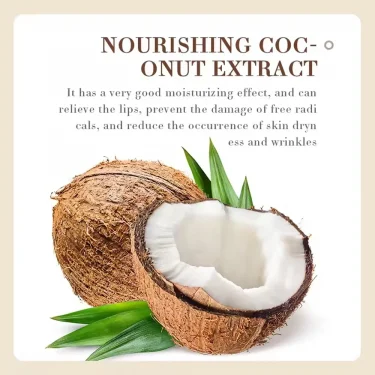 Coconut Lip Balm - Lasting Nourishment and Moisture for Men and Women - Daily Care Lip Balm 5