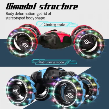 ZWN 1:12 4WD RC Car With Music Light Gesture Induction Stunt Remote Control Car off-Road Control Boys Toys for Children Gifts 5