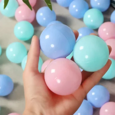 100Pcs Outdoor Sport Ball Colorful Soft Water Pool Ocean Wave Ball Baby Children Funny Toys Eco-Friendly Stress Air Balloons 4
