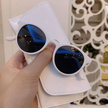 New Hot Sales Cute Sweet Sunglasses Kids Sun Glasses Vintage Trend Baby Sunglasses Korean Sunglasses for Boys And Girls UV400 5