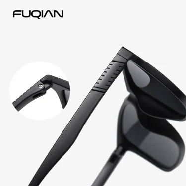 Light Weight TR90 Men Sun Glasses Classic Square Polarized Sunglasses For Male High Quality Driving Eyewear Outdoor Shades UV400 6