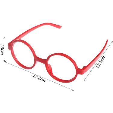 Kids Decorative Glasses Children Small Round Glasses Photography Props Studio Shoot Newborn Baby Clothes Accessories 5