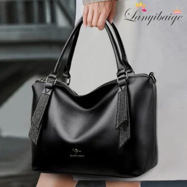 Genuine Leather Handbags Ladies Bags Designer Luxury Tote Bag High Quality Shoulder For Women Large capacity Crossbody Bag Bolsa 1