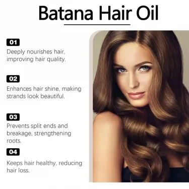 Raw Batana Oil for Hair Growth 100% Natural Can Prevent Hair Loss in Both Men and Women Increase Hair Thickness and Smoothness 2