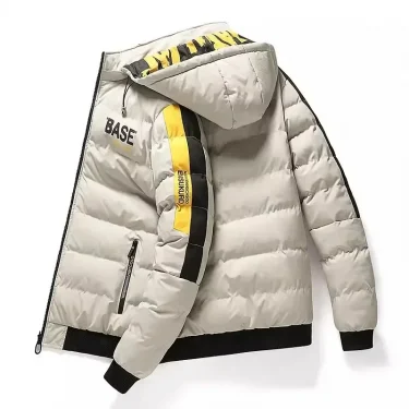 Men Autumn Winter Cotton Jacket Warm Comfortable Padded Thickened Down Jacket New Double-Sided Clothes Removable Cap M-5XL 4