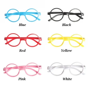 Kids Decorative Glasses Children Small Round Glasses Photography Props Studio Shoot Newborn Baby Clothes Accessories 4
