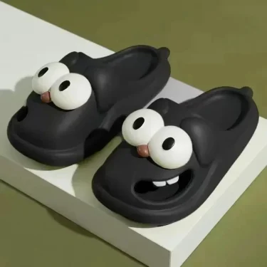 Hole Shoes for Outdoor Wear Closed-Toe Slippers Women's Cute Cartoon Sandals Home Non-Slip Summer Indoor Women's Summer 5