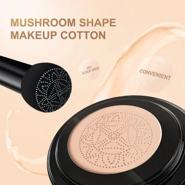 Magic Foundation Mushroom Head Air Cushion CC Cream Face Concealer Moisturizing Waterproof Foundation Base Makeup Cosmetics 5