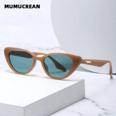 New Small Cat Eye Sunglasses Women Fashion Gradient Shades Outdoor Triangle Female Sun Glasses Party Eyewear AccessUV400 1