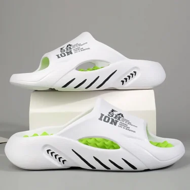 New Summer Men Massage Slippers Sides Indoor Outdoor Sandals Beach Casual Shoes Soft Sole Slides Men Flip-flops Men's Sandals 3