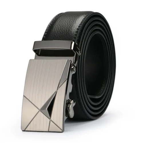 Hot Selling Men Belt Fashion Pu Alloy Automatic Buckle Business Affairs Casual Decoration Belt Men's Belts 3.5cm Luxury Belt 1