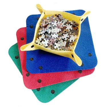 Puzzle Storage Blanket Children Puzzle Toys Multiple Specifications with Bag Portable Parent-child Early Education Gifts TMZ 4