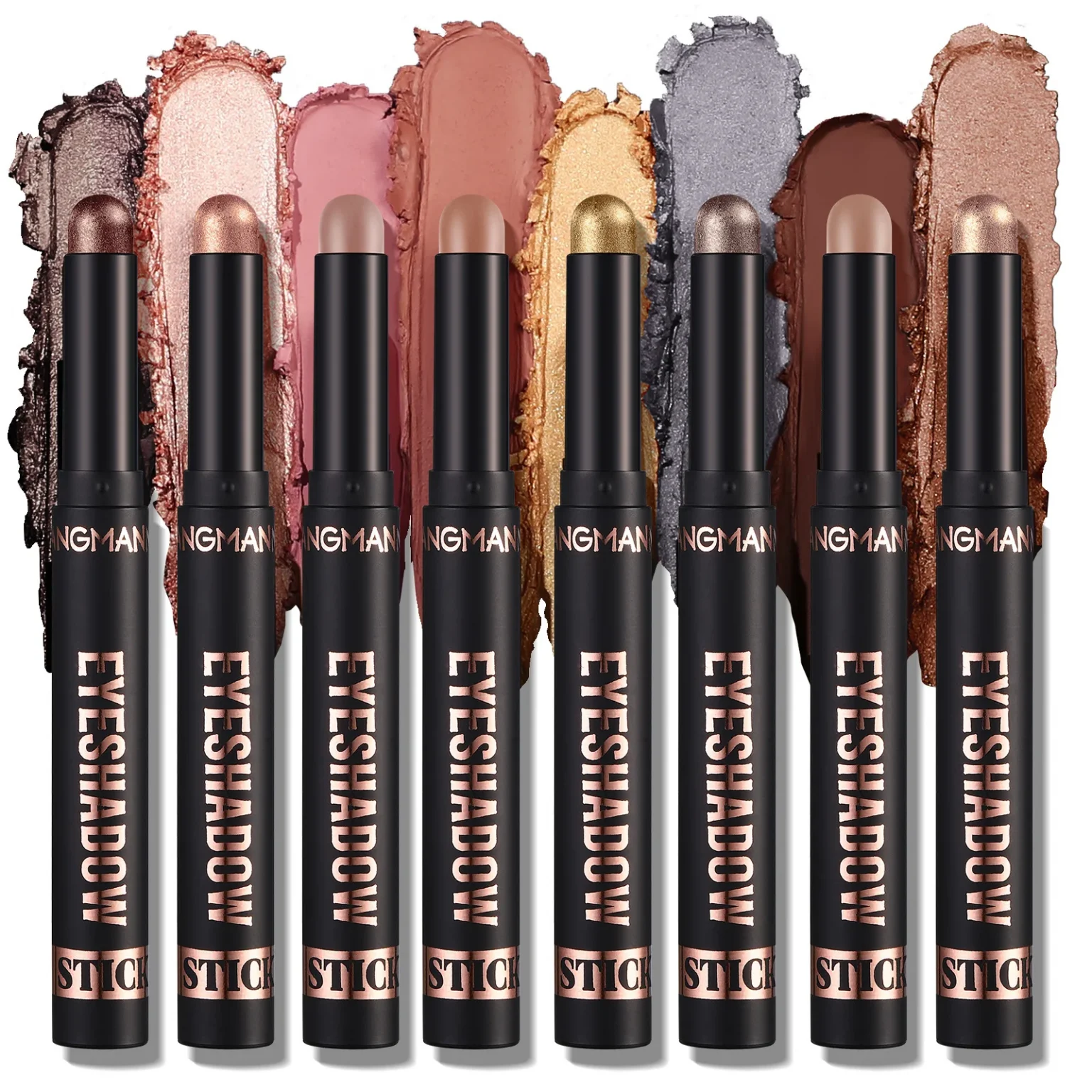 LANGMANNI 16 color pearl eyeshadow stick waterproof long lasting color eyeshadow Face Highlight 2