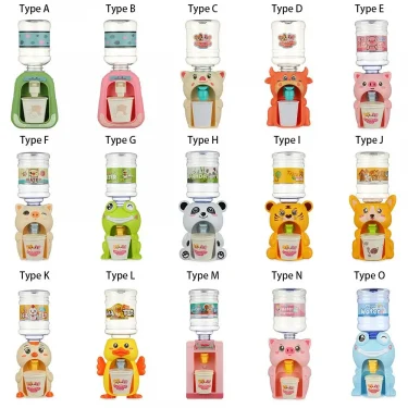 Children's Mini Fun Water Dispenser Electric Acousto-optic Simulation House Drinking Machine Baby Kitchen Toy Children Gift 6