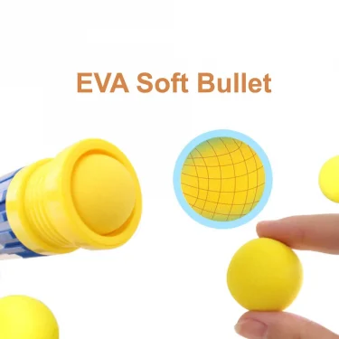 50PCS Foam Ball Soft Bullet 2.8cm Toy Gun EVA Bullet blasting Percussion Compatible Toy Gun Accessories Bullets Children Gift 2