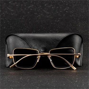 Steampunk Style Square Sunglasses Classic Gothic Men Women Brand Designer Square AlloyFrame Colorful Lens Goggles Sun Glasses 3