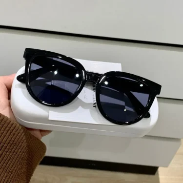 New Fashion Women's Oval Sunglasses Retro Brand Women Sun Glasses Vintage Men Designer Eyewear Ladies Cat's Eye Shades 3