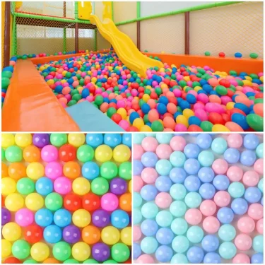 100Pcs Outdoor Sport Ball Colorful Soft Water Pool Ocean Wave Ball Baby Children Funny Toys Eco-Friendly Stress Air Balloons 2
