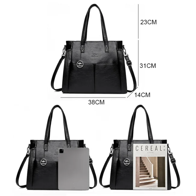 Genuine Soft Leather Luxury Handbags Women Bags Designer Handbags Ladies Crossbody Hand Bags For Women Hot sale Sac A Main 4