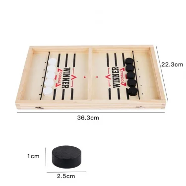Foosball Winner Games Table Hockey Game Catapult Chess Parent-child Interactive Toy Fast Sling Puck Board Game Toys For Children 6