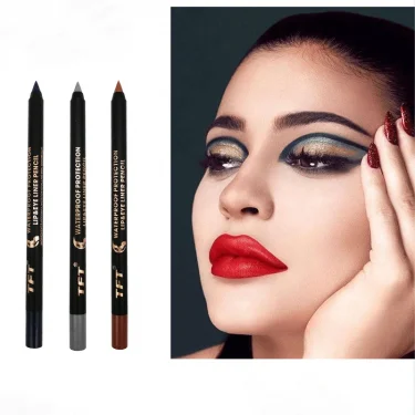 Long Lasting Eyeliner Pencil Colourful Pigment Waterproof Blue Black White Color Gel Eye Liner Pen Makeup Eye Beauty Cosmetics 2