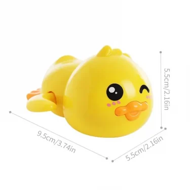 Bath Toy Cute Animal Clockwork Bathtub Swimming Pool Toy Floating Wind Up Swimming Duck Pool Toys For Preschool Toddler 6