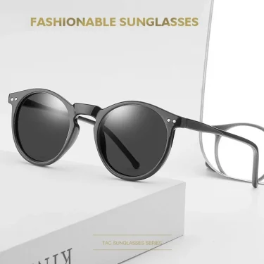MUSELIFE Retro Polarized Sunglasses Men Women Vintage Small Round Frame Sun Glasses Polaroid Lens UV400 Goggles Shades Eyewear 2