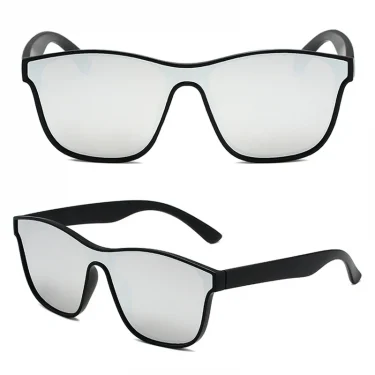 New Square Polarized Sunglasses Men Women Fashion Square Male Sun Glasses Stylish One-piece Lens Driving Vacation Shades UV400 5