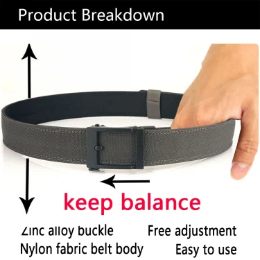 TUSHI New Military Belt Metal Automatic Buckle Hard Tactical Belt Thickened Gun Belts For Men Outdoor Secretly carried Waistband 3