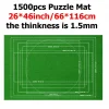 1500pcs mat green