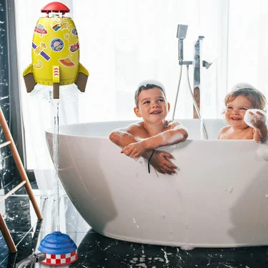Rocket Launcher Toys Outdoor Rocket Water Pressure Lift Sprinkler Toy Fun Interaction In Garden Lawn Water Spray Toys for Kids 6